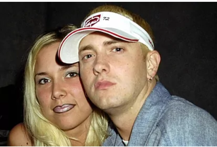 Eminem and ex-wife Kim
