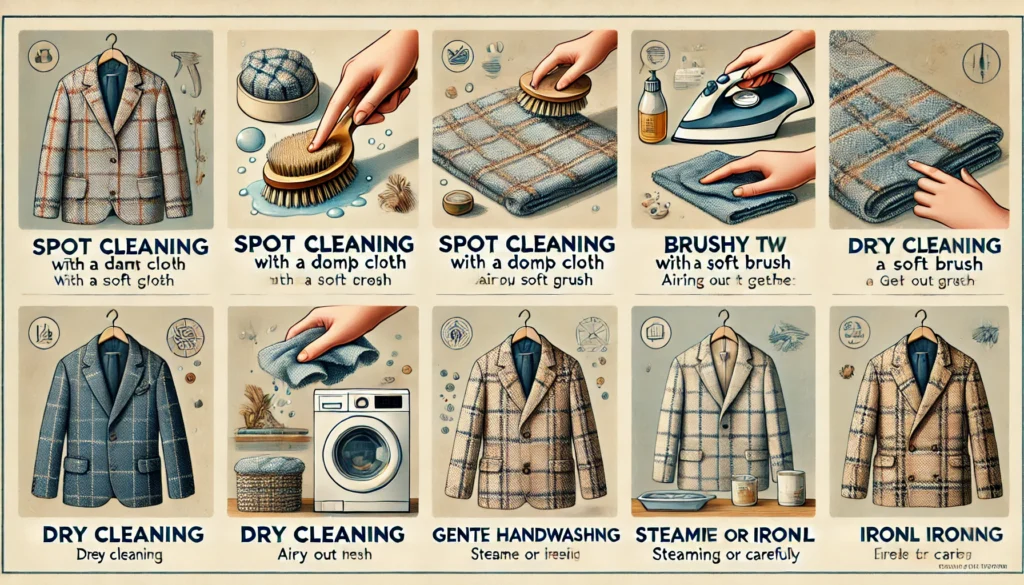 How to Clean Tweed Fabric