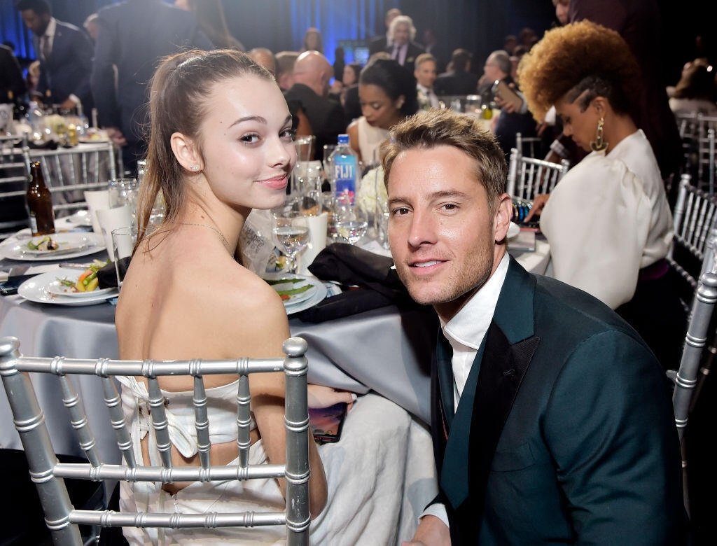 Isabella and Justin Hartley