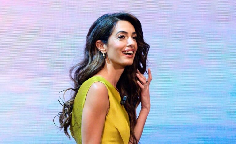 Amal Clooney A Visionary Advocate and Activist