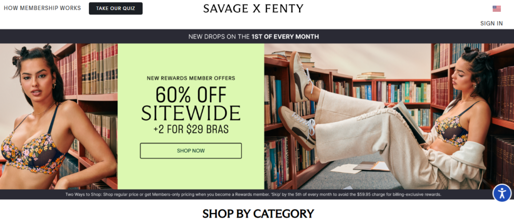 Fenty & Savage X Fenty clothing lines by Rihanna