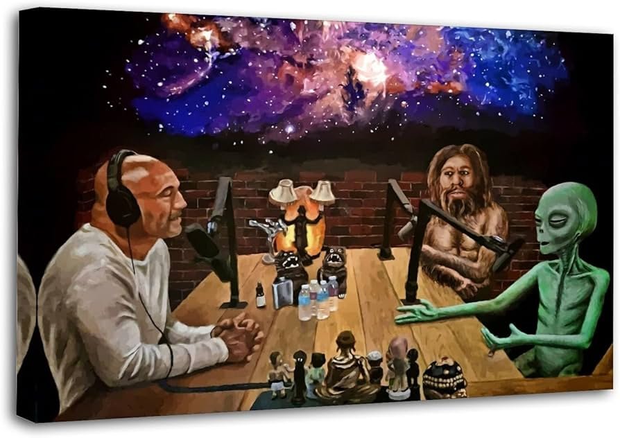 The Joe Rogan Experience Poster Decorative Painting Canvas Wall Posters