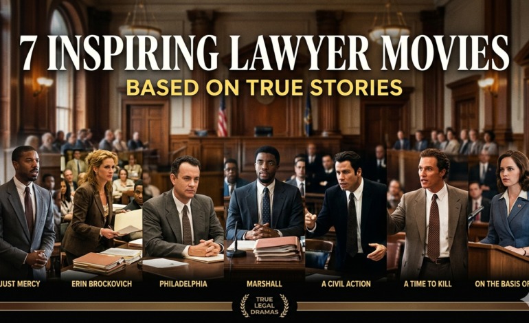 7 Inspiring Lawyer Movies Based on True Stories