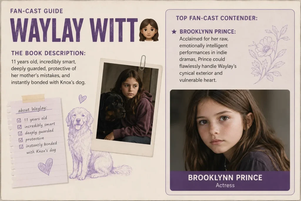 who will play  Waylay Witt in Things we never got over